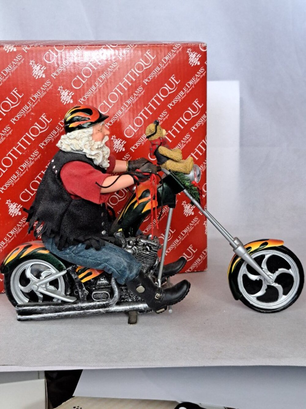 Possible Dreams Clothtique Santa-ON THE ROAD